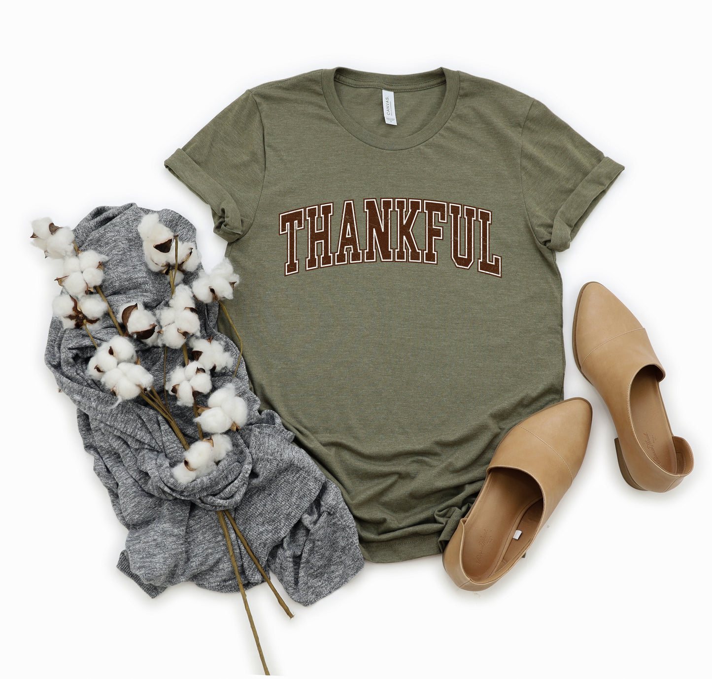 Thankful Grunge | Short Sleeve Crew Neck