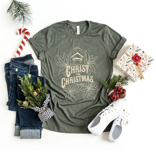 Christ Manger | Short Sleeve Crew Neck