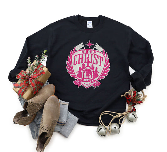 Keep Christ | Graphic Sweatshirt