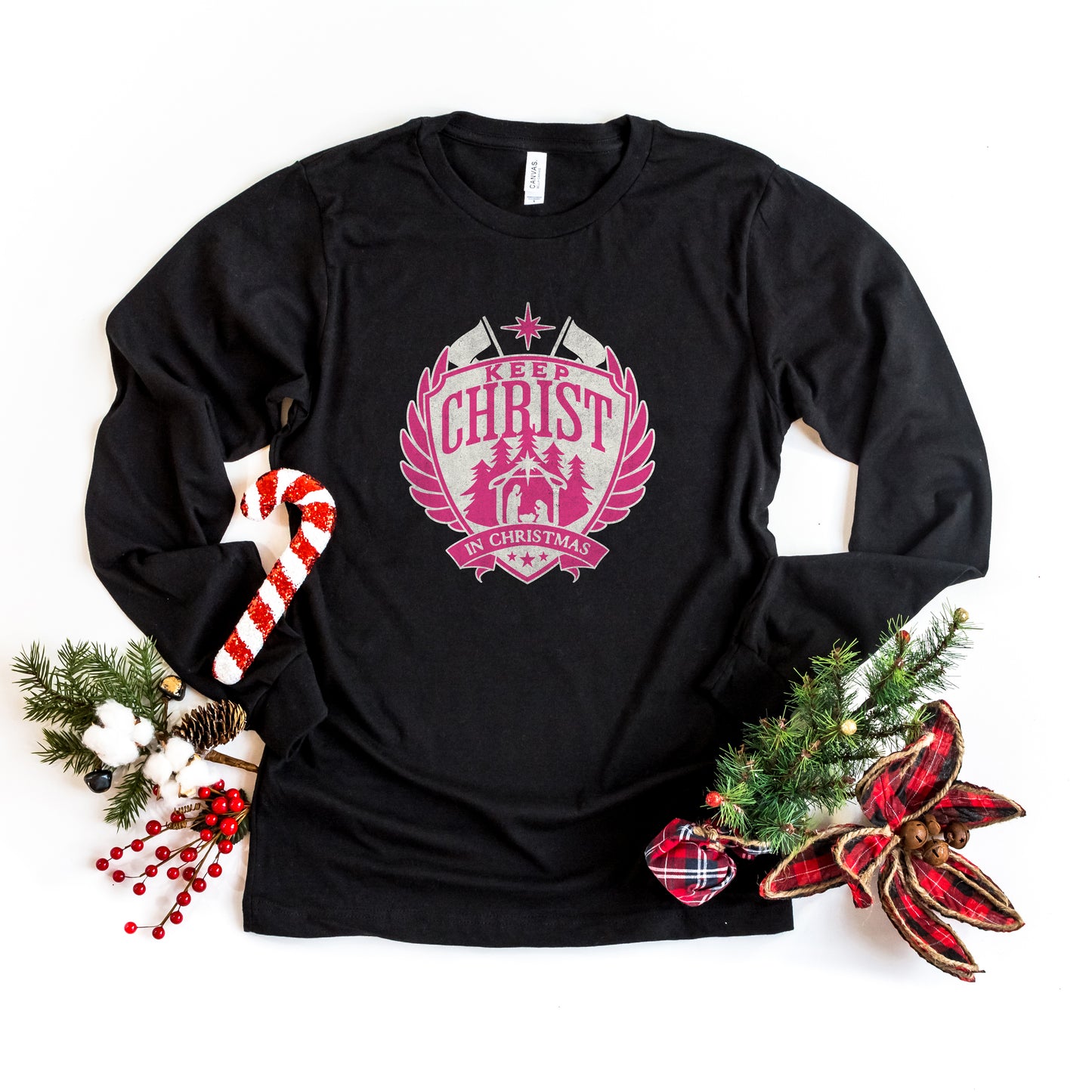 Keep Christ | Long Sleeve Crew Neck