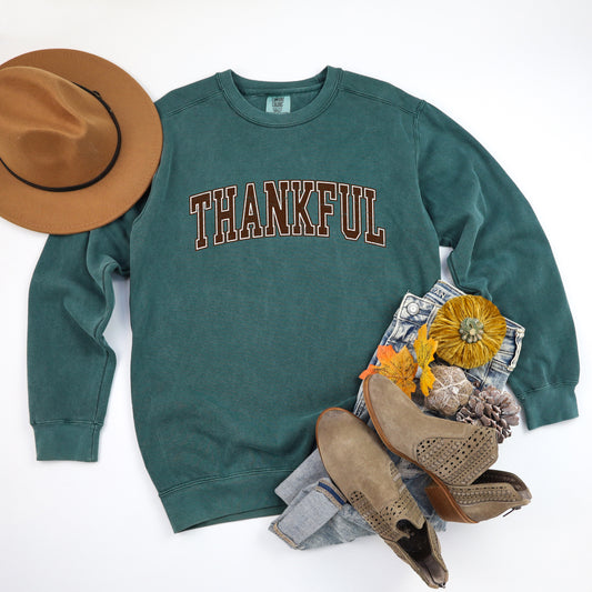 Thankful Grunge | Garment Dyed Sweatshirt