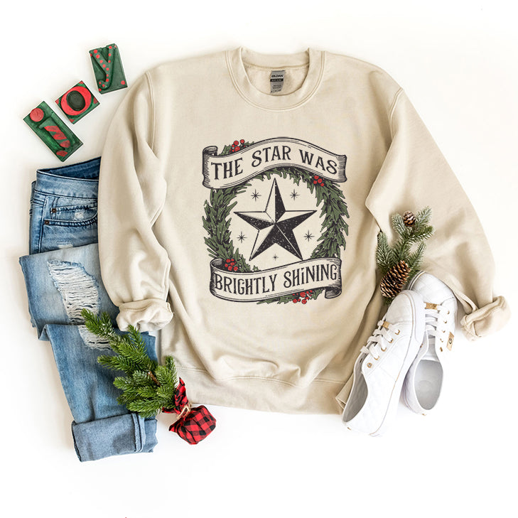 Star Brightly Shining | Graphic Sweatshirt