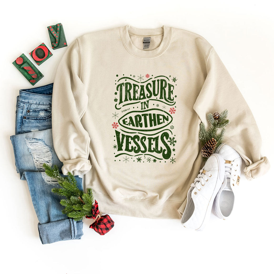 Treasure In Earthen Vessels | Graphic Sweatshirt