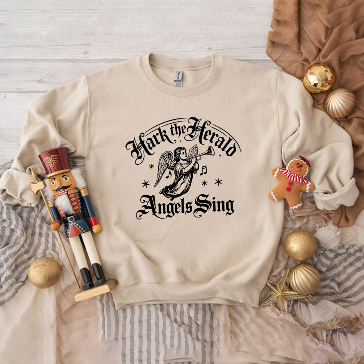 Angels Sing | Graphic Sweatshirt