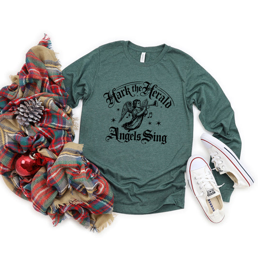 Angels Sing | Long Sleeve Crew Neck