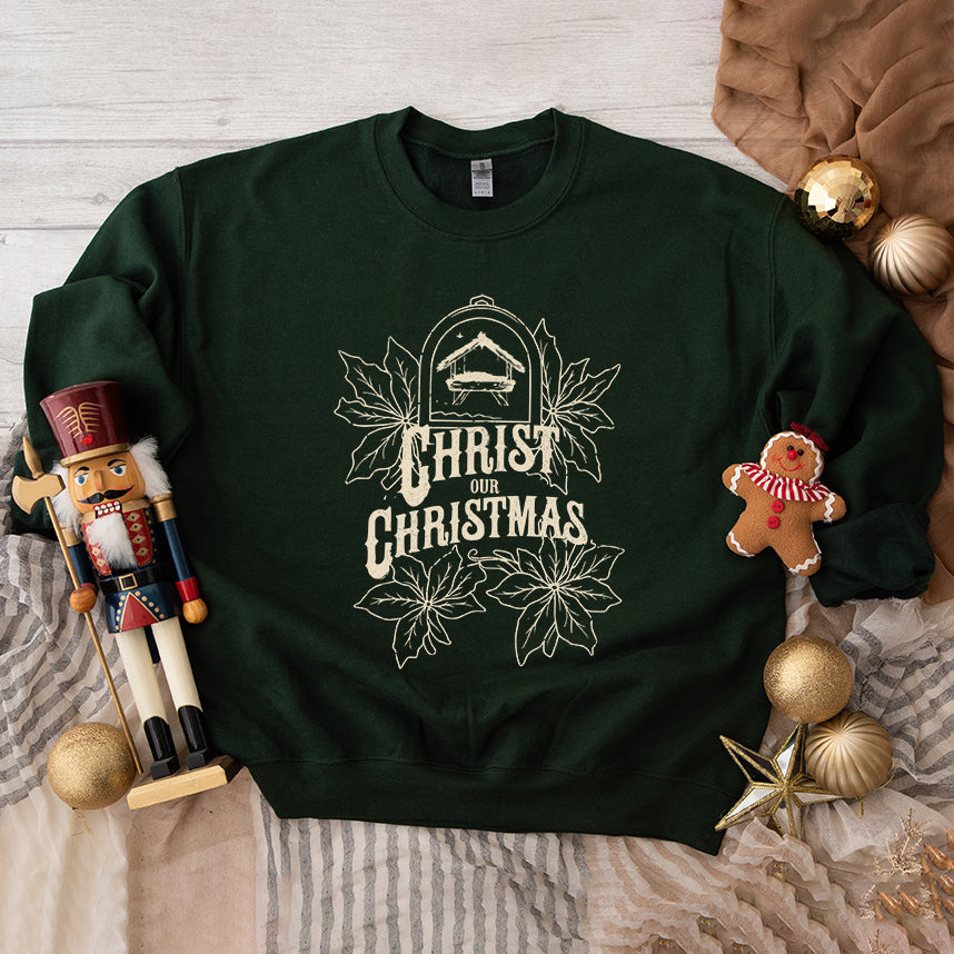 Christ Manger | Graphic Sweatshirt