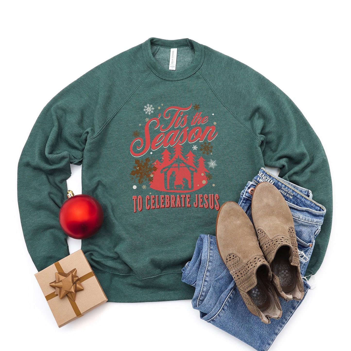 To Celebrate Jesus | Bella Canvas Sweatshirt