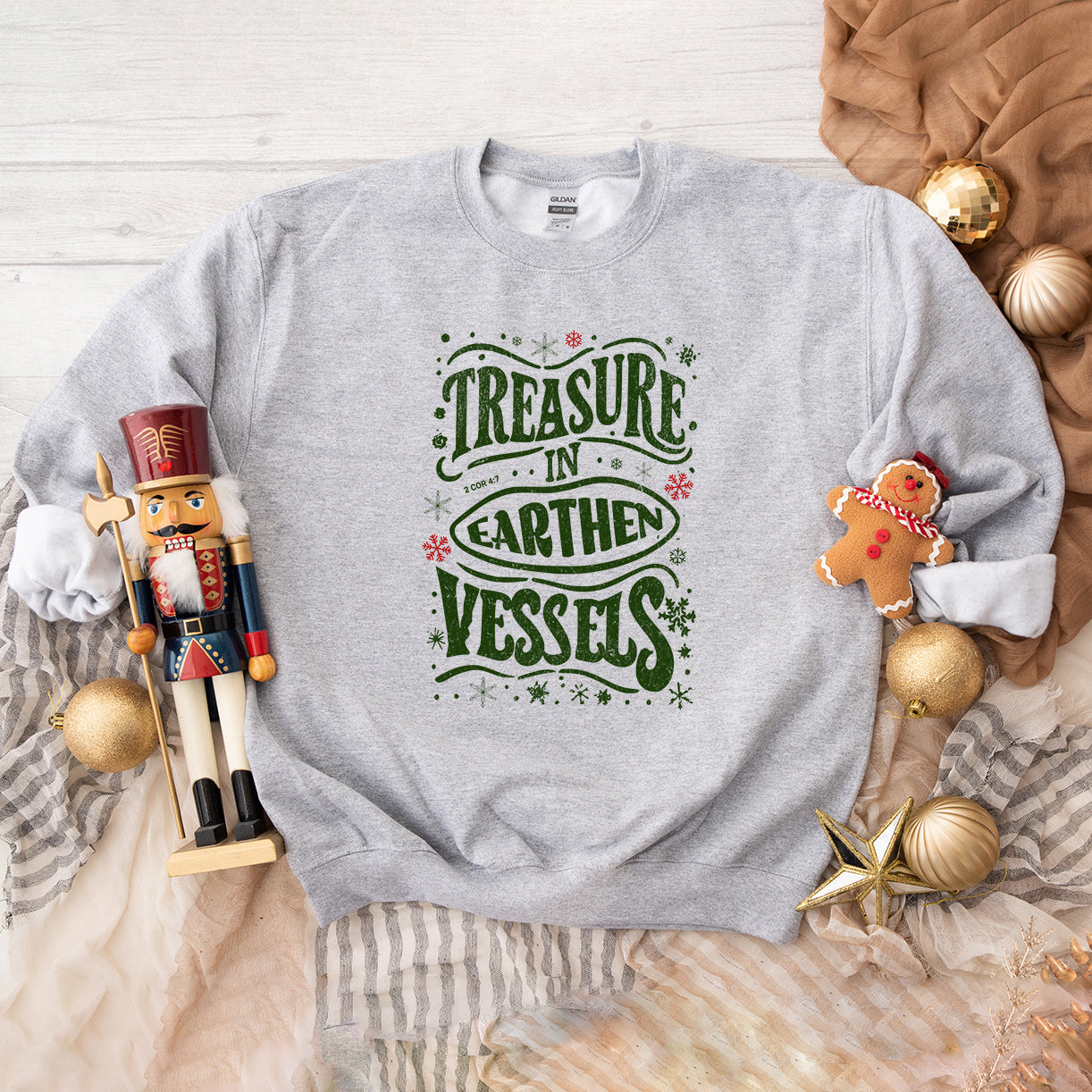 Treasure In Earthen Vessels | Graphic Sweatshirt