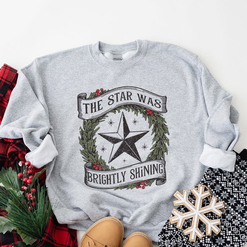 Star Brightly Shining | Graphic Sweatshirt