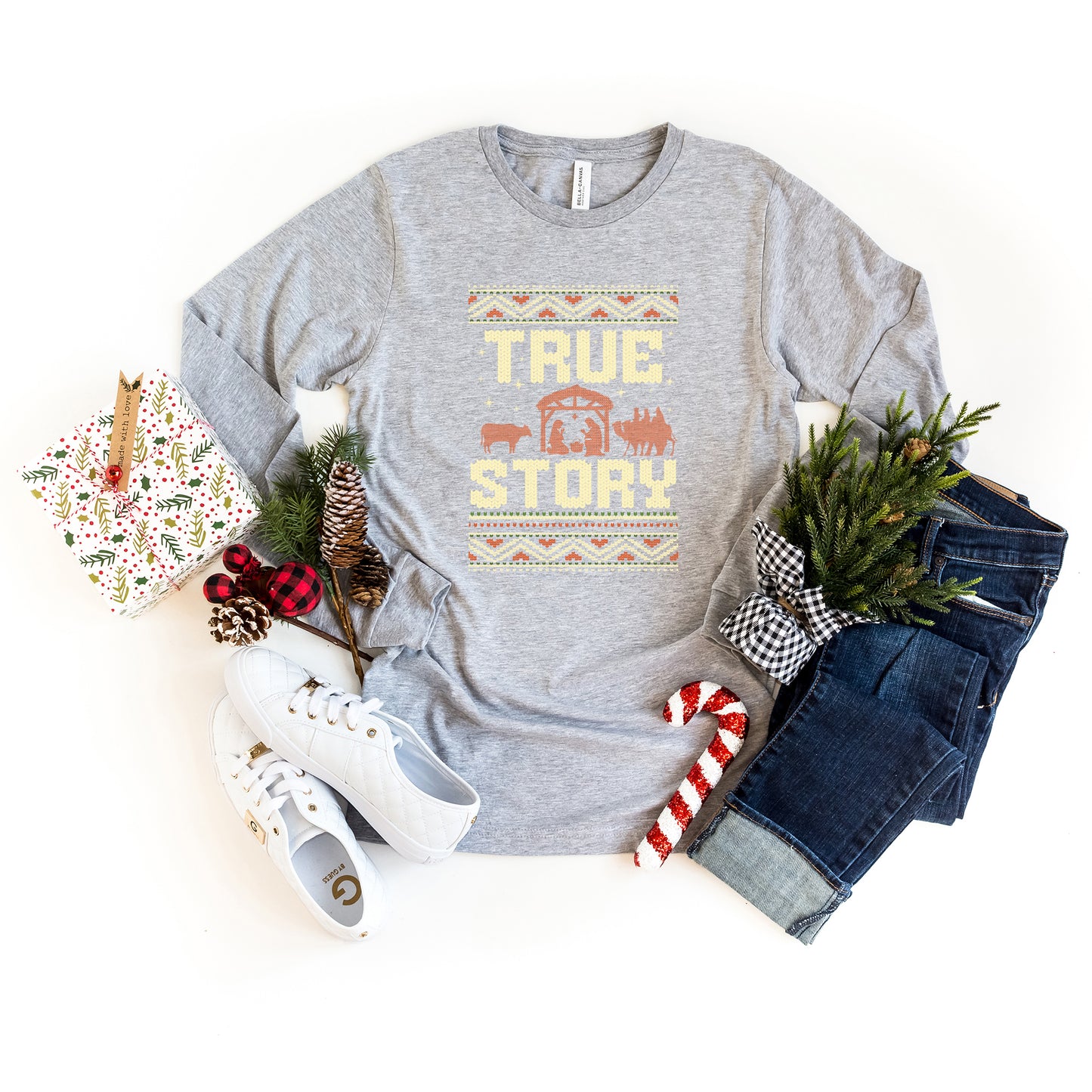 True Story Knit | Long Sleeve Crew Neck