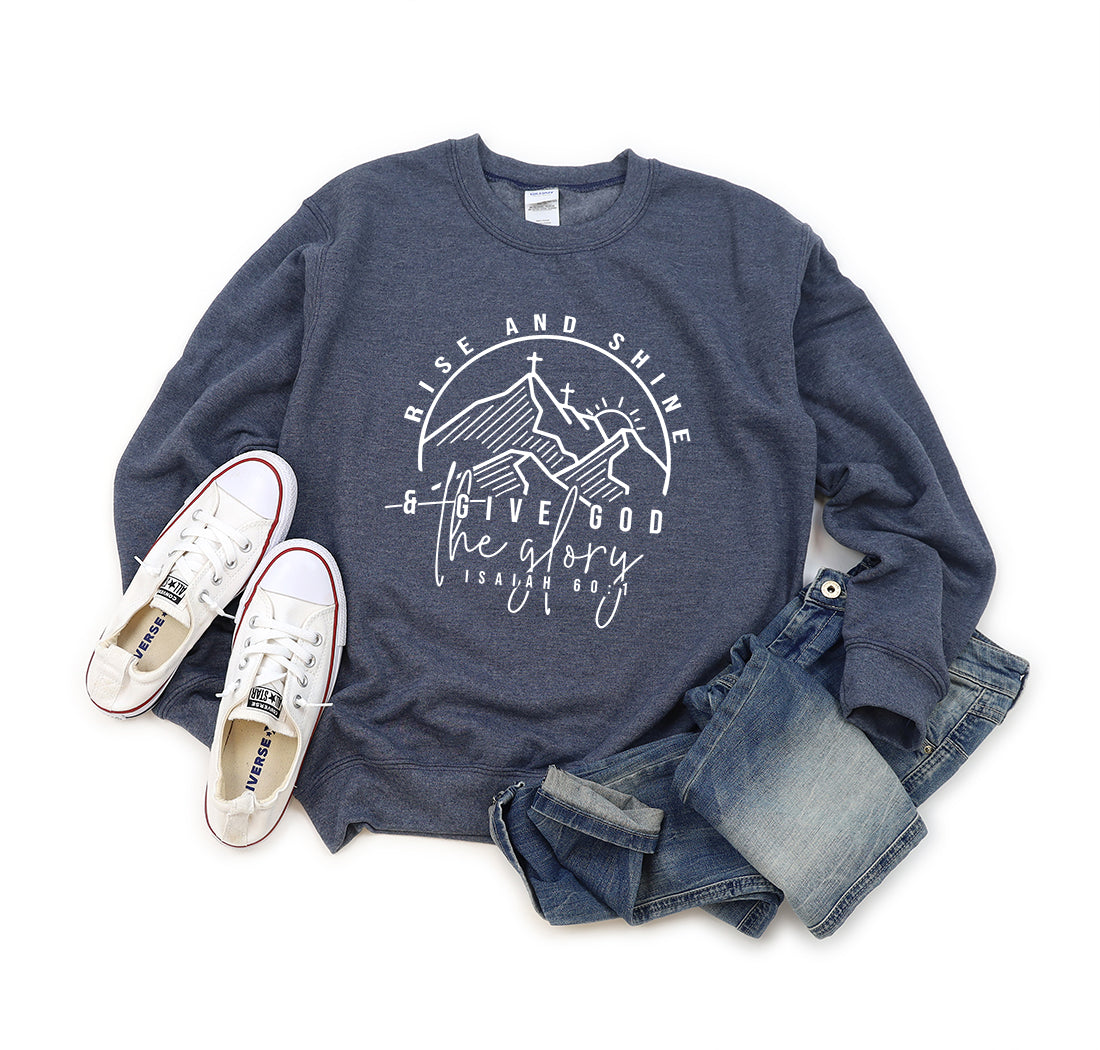 Give God The Glory | Graphic Sweatshirt