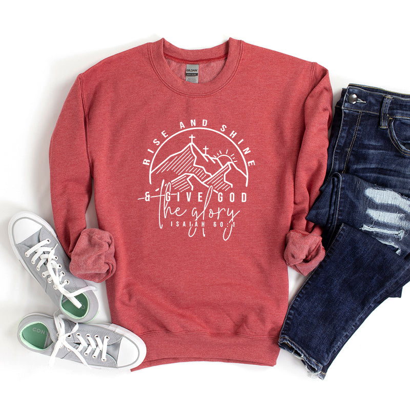 Give God The Glory | Graphic Sweatshirt