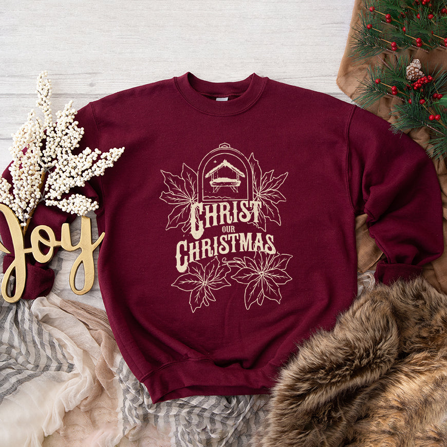 Christ Manger | Graphic Sweatshirt