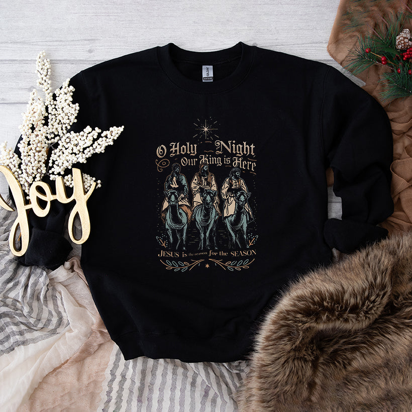 Holy Night Wisemen | Graphic Sweatshirt