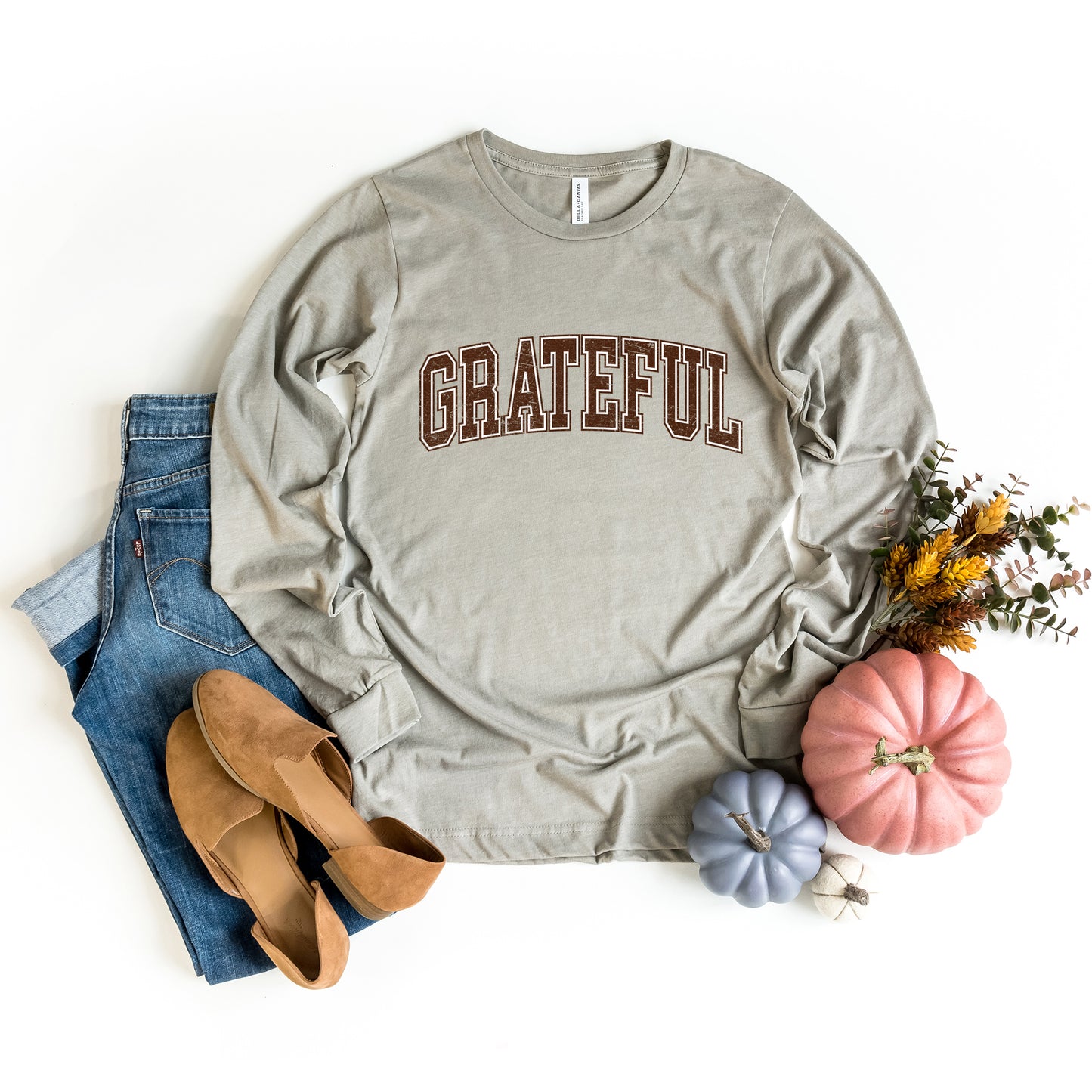 Grateful Grunge | Long Sleeve Crew Neck