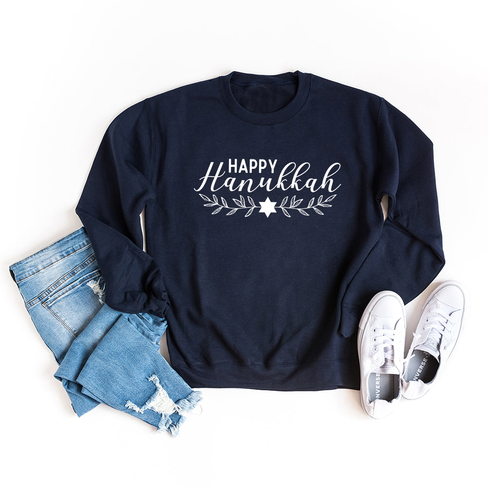 Happy Hanukkah | Graphic Sweatshirt