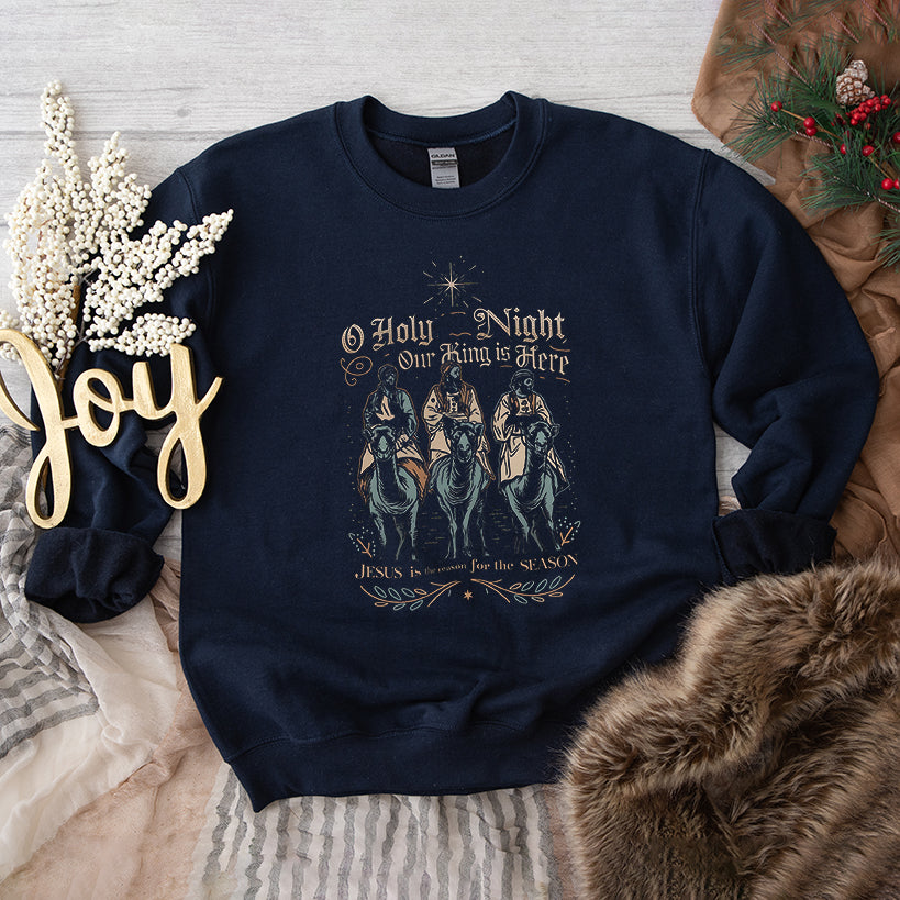 Holy Night Wisemen | Graphic Sweatshirt