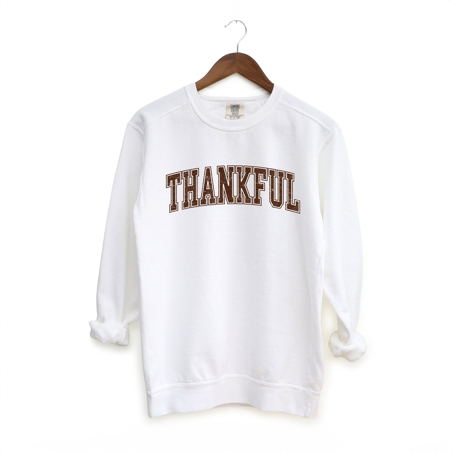 Thankful Grunge | Garment Dyed Sweatshirt