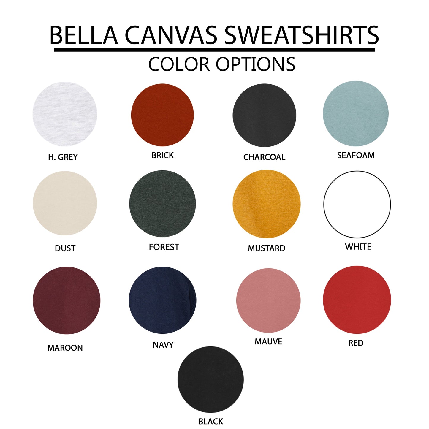 Faith Where Worry Is | Bella Canvas Premium Sweatshirt