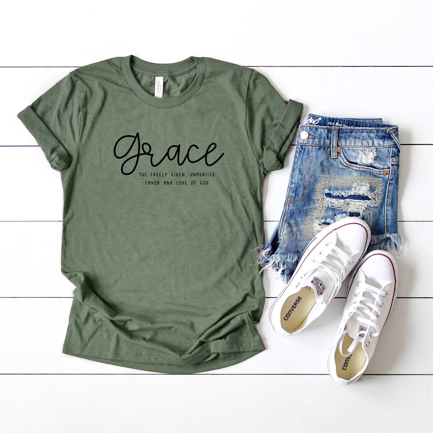 Grace Love Of God | Short Sleeve Crew Neck