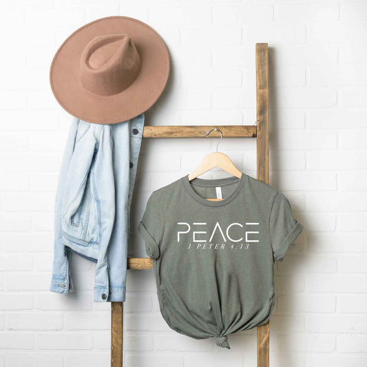 Peace | Short Sleeve Crew Neck