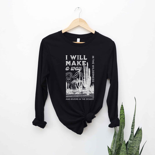 I Will Make A Way | Long Sleeve Crew Neck