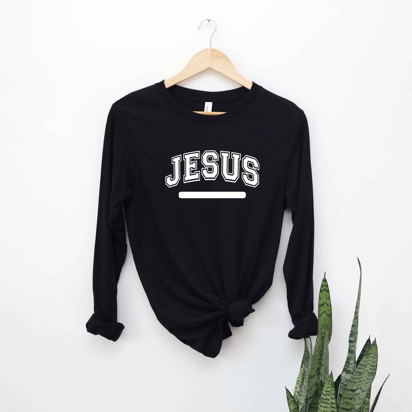 Jesus Varsity | Long Sleeve Crew Neck