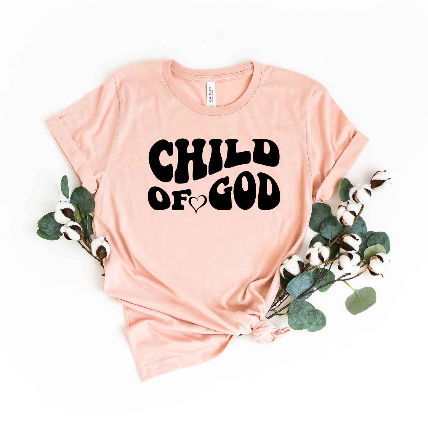 Child Of God Heart | Short Sleeve Crew Neck