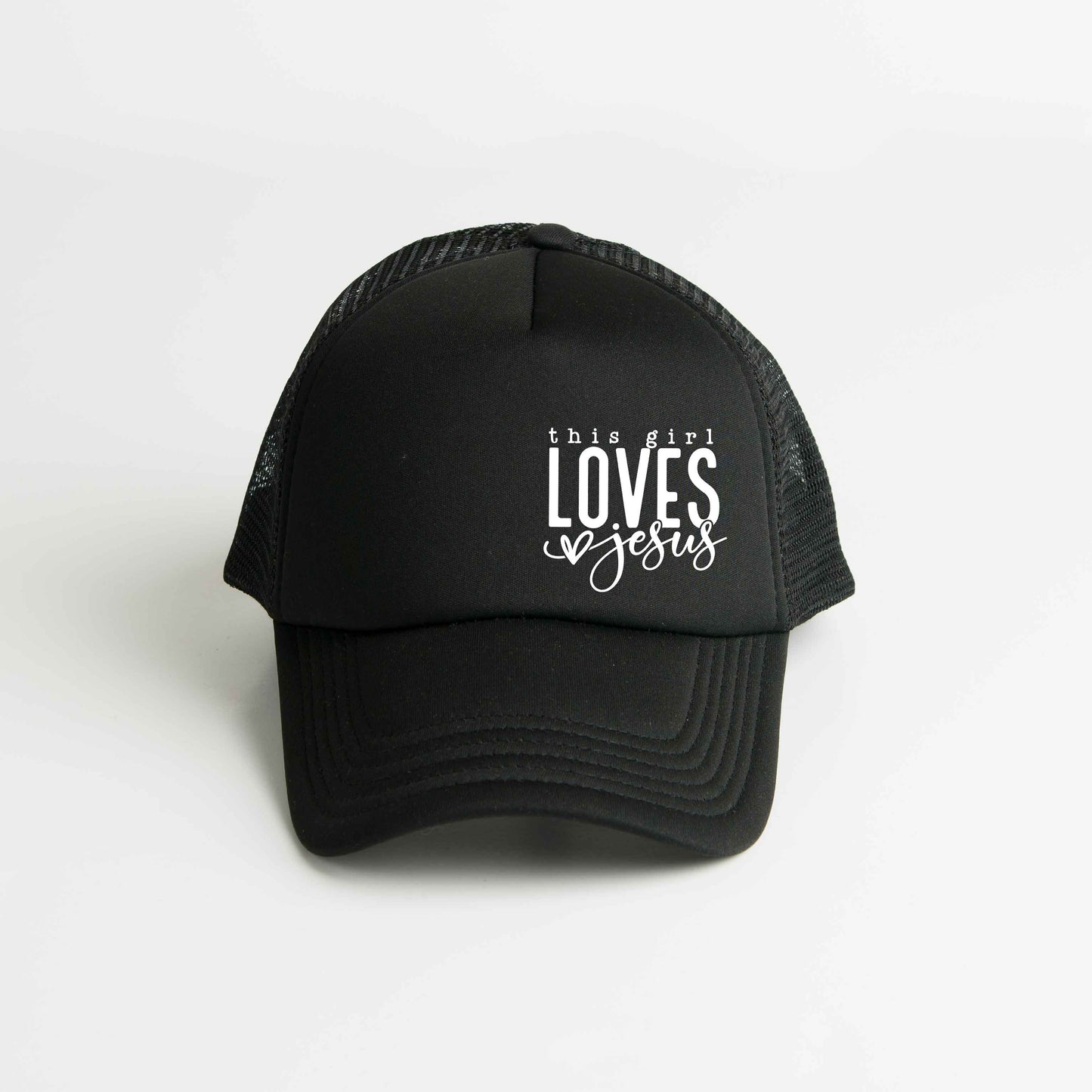 This Girl Loves Jesus | Foam Trucker Hat