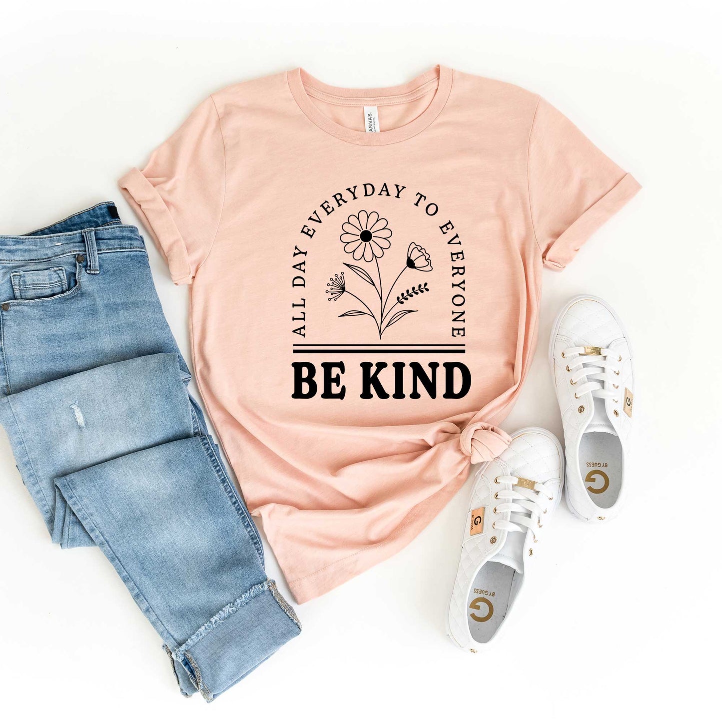 Be Kind All Day Everyday | Short Sleeve Crew Neck