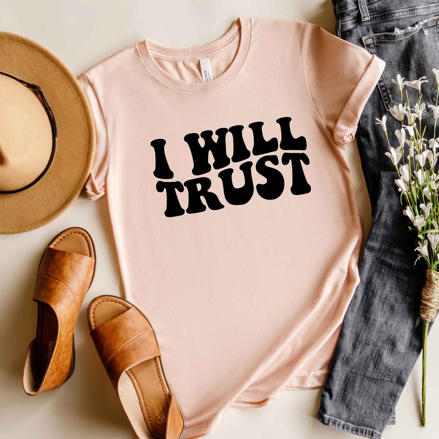 I Will Trust | Short Sleeve Crew Neck