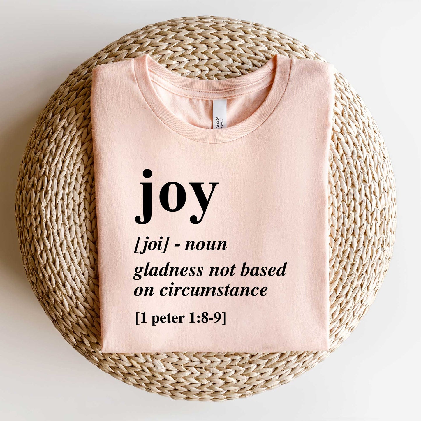 Joy Scripture | Short Sleeve Crew Neck