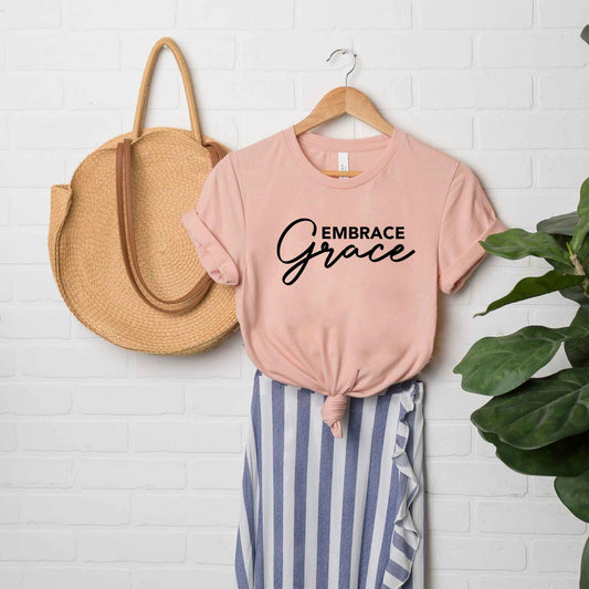 Embrace Grace | Short Sleeve Crew Neck