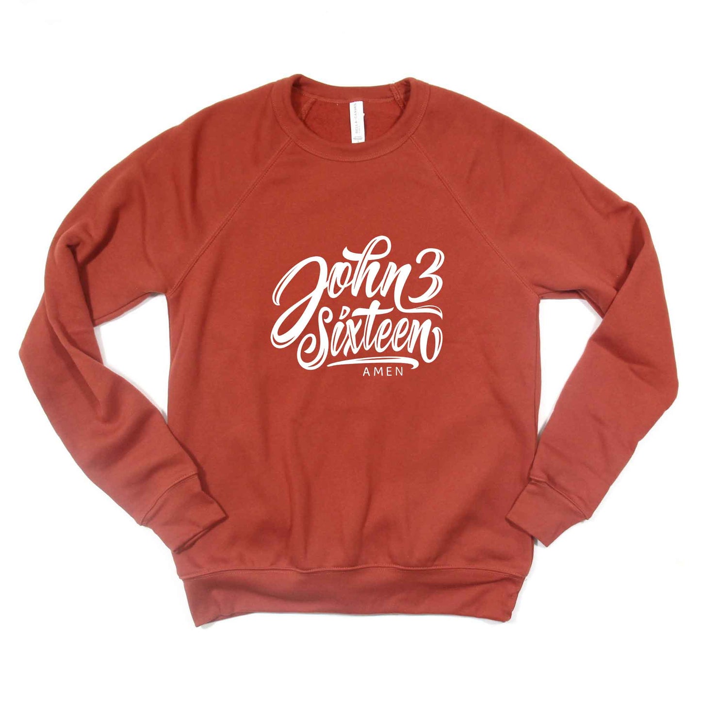 John 3 Sixteen | Bella Canvas Premium Sweatshirt