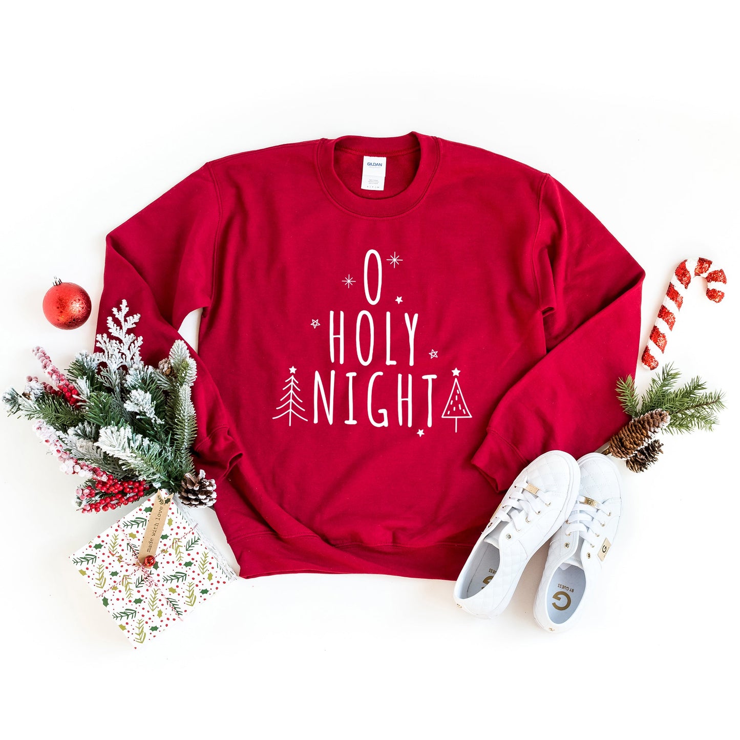 Oh Holy Night Trees | Sweatshirt