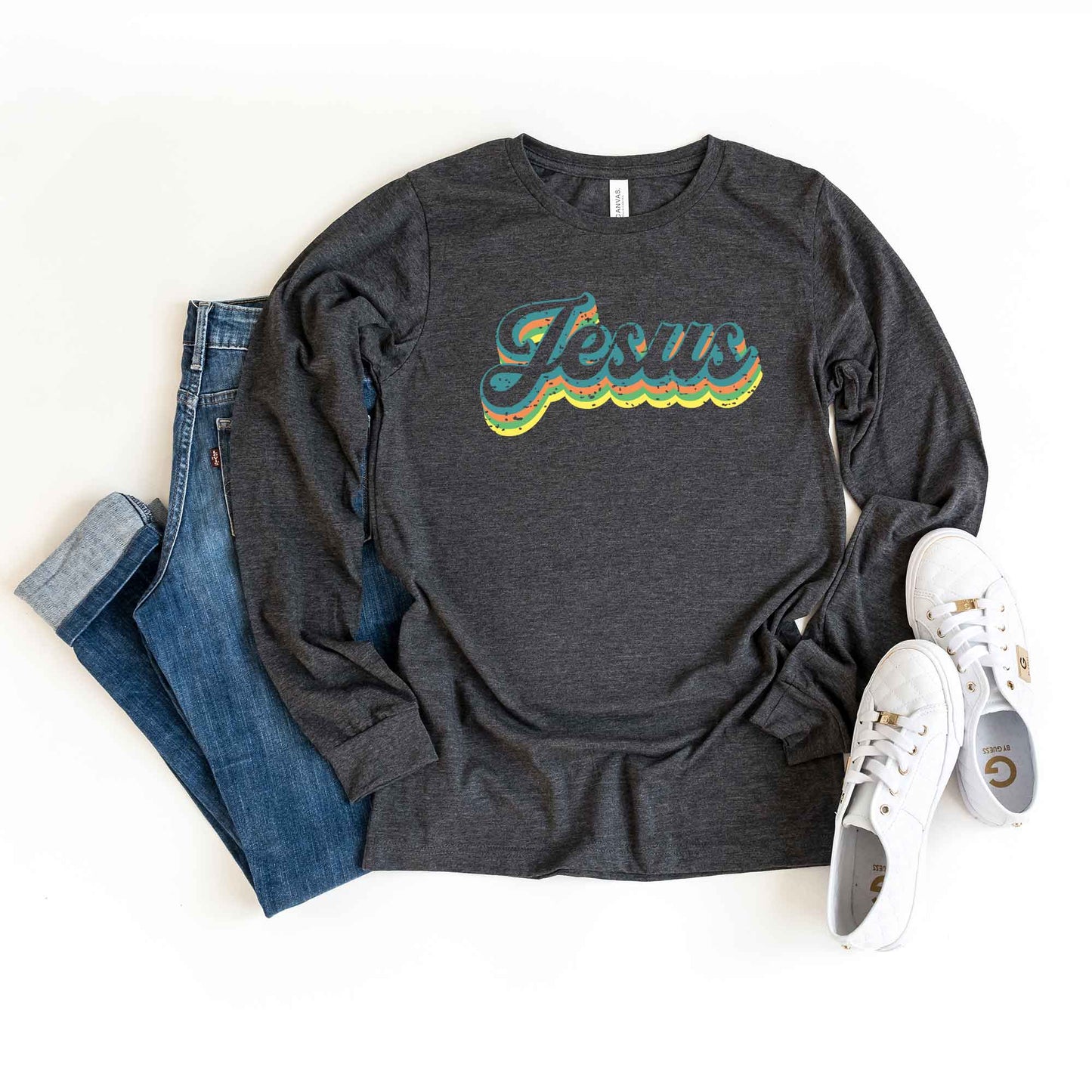 Vintage Jesus | Long Sleeve Crew Neck