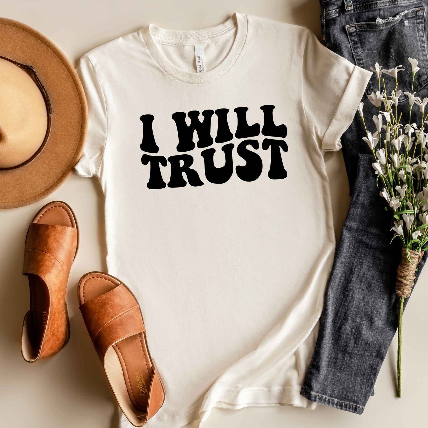 I Will Trust | Short Sleeve Crew Neck