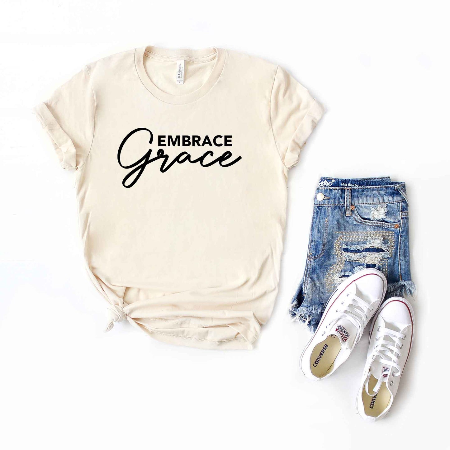 Embrace Grace | Short Sleeve Crew Neck