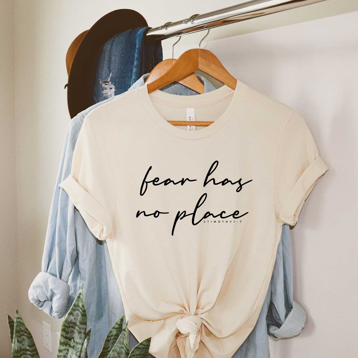 Fear Has No Place | Short Sleeve Crew Neck