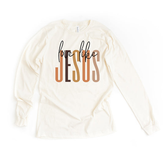 Love Like Jesus Neutrals | Long Sleeve Crew Neck