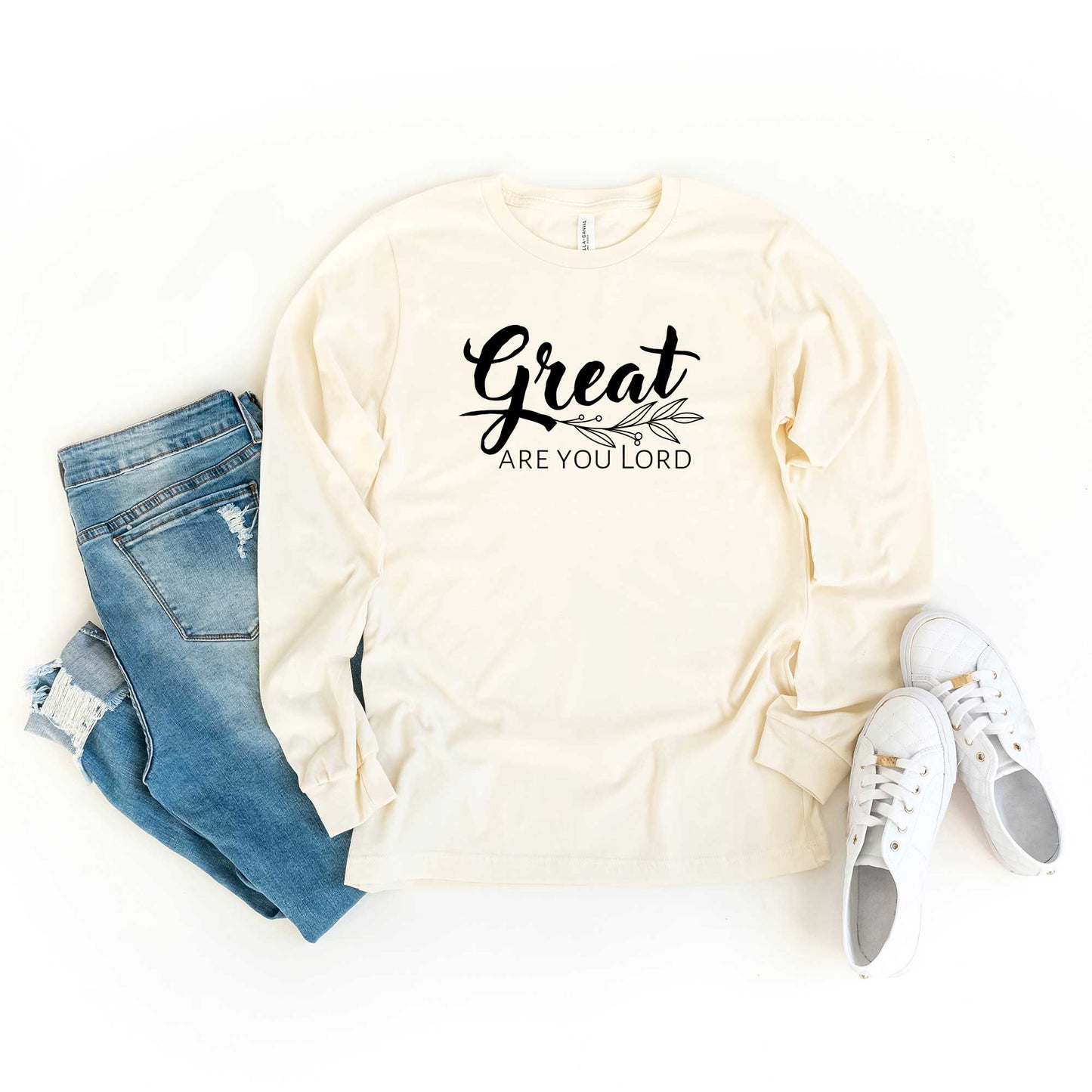 Great Are You Lord | Long Sleeve Crew Neck