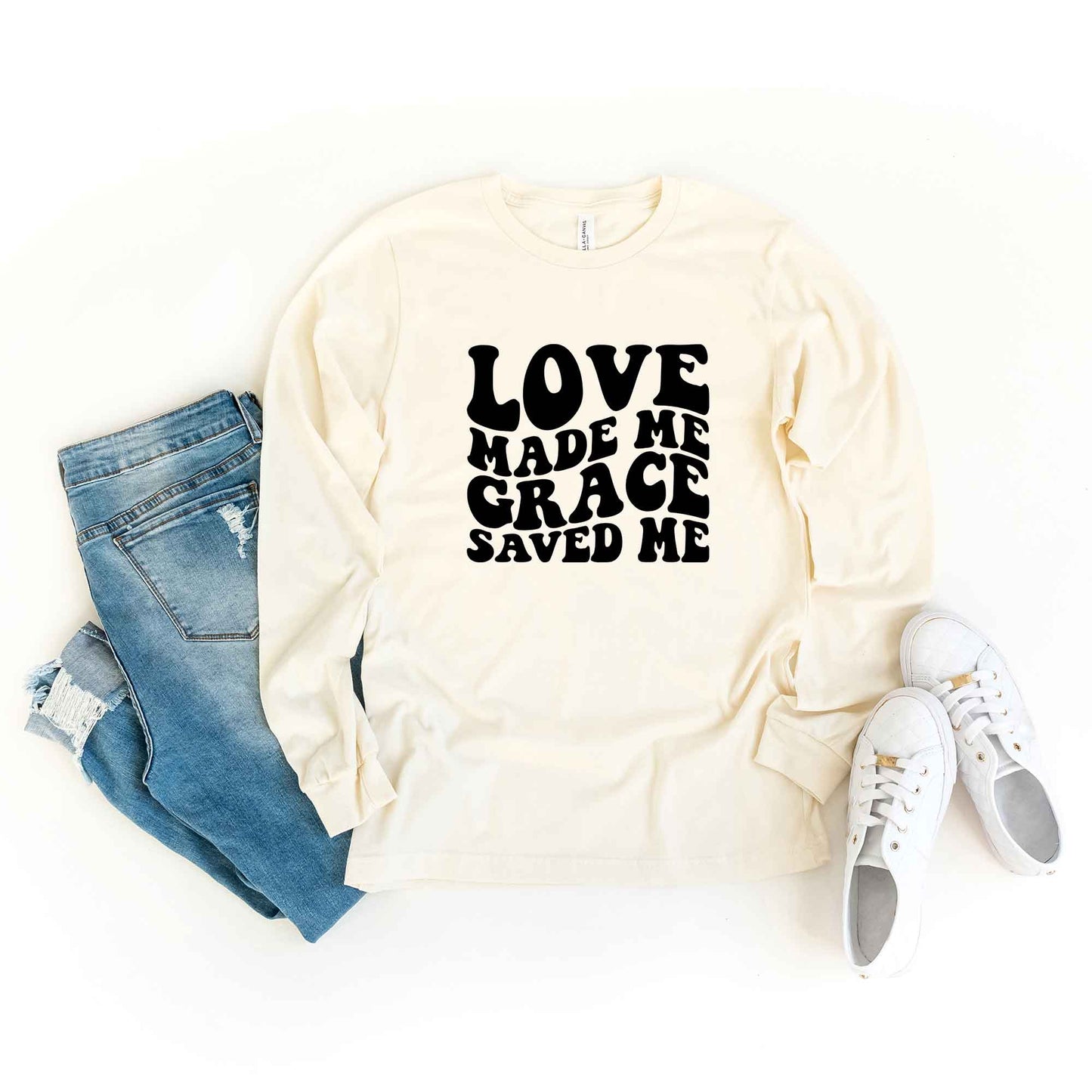 Love Made Me | Long Sleeve Crew Neck