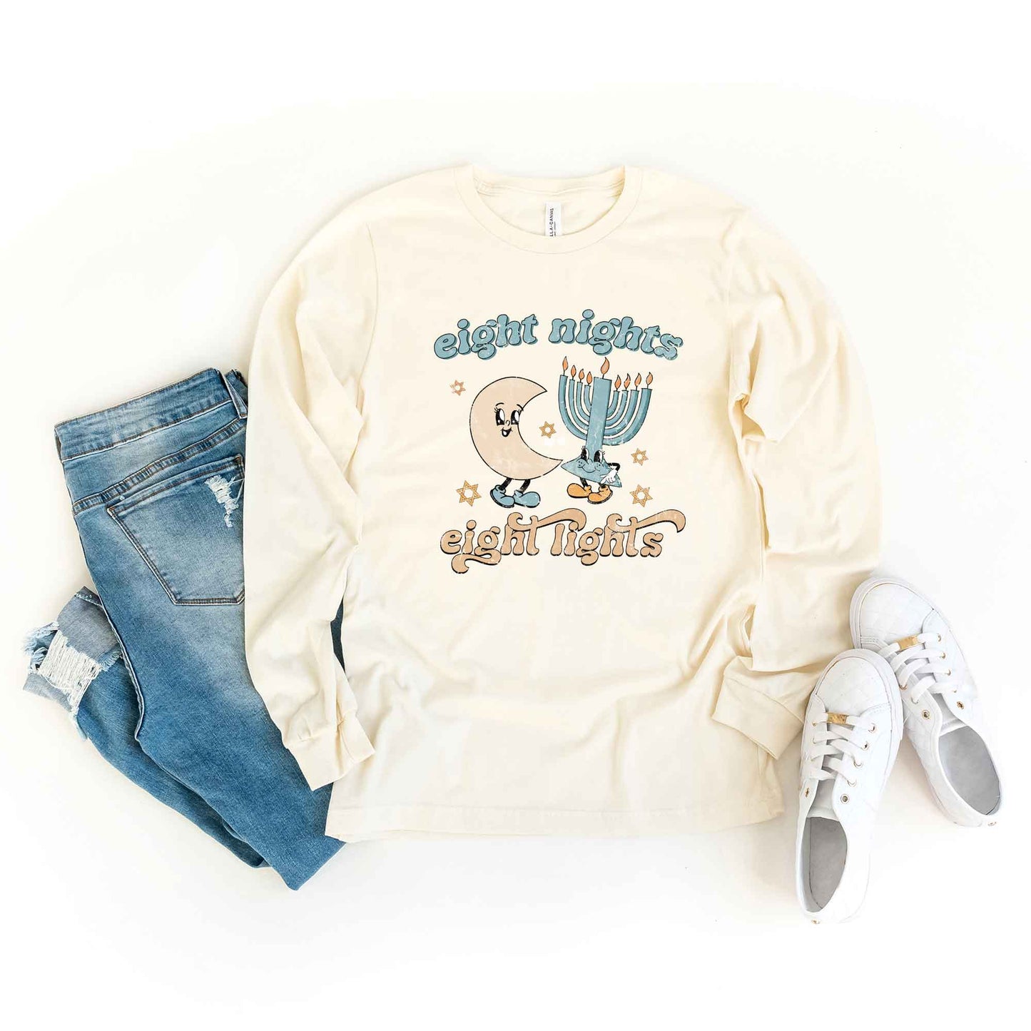 Eight Nights | Long Sleeve Crew Neck