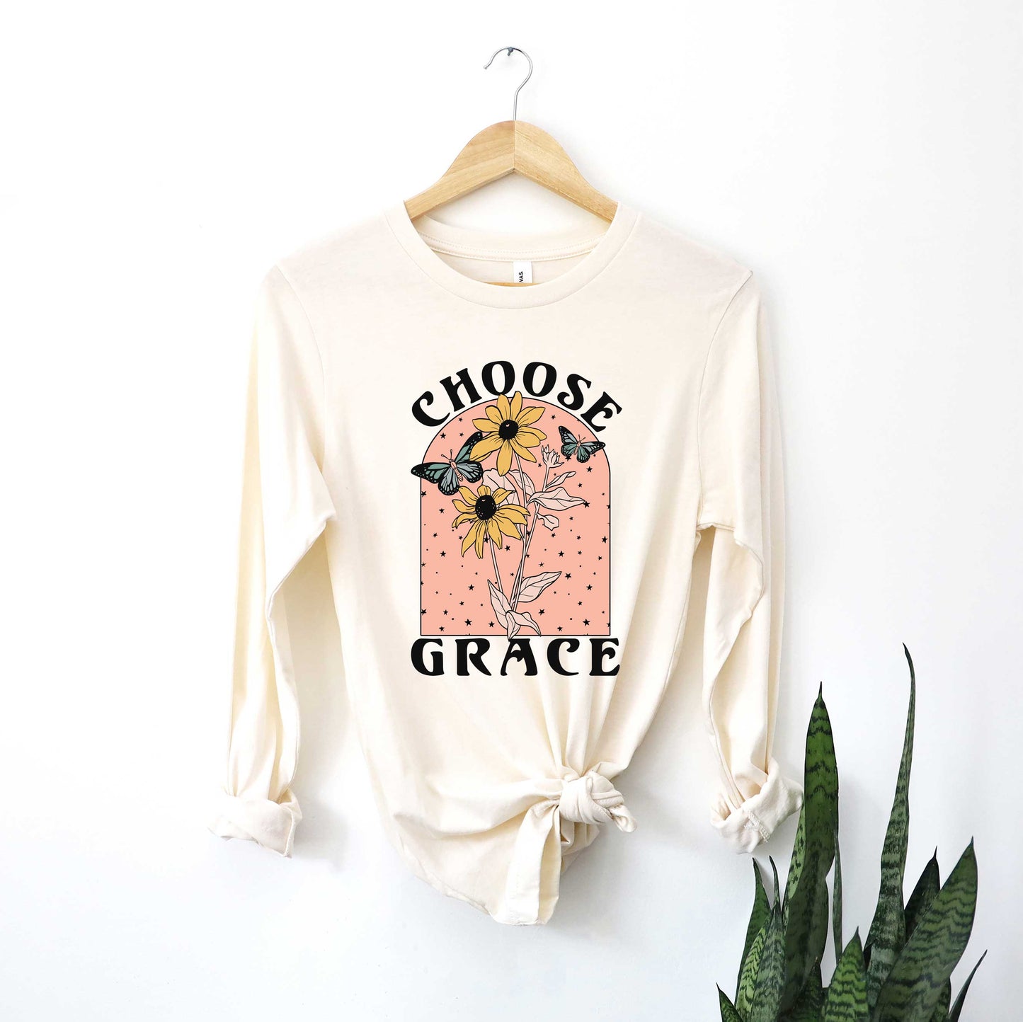 Choose Grace | Long Sleeve Crew Neck