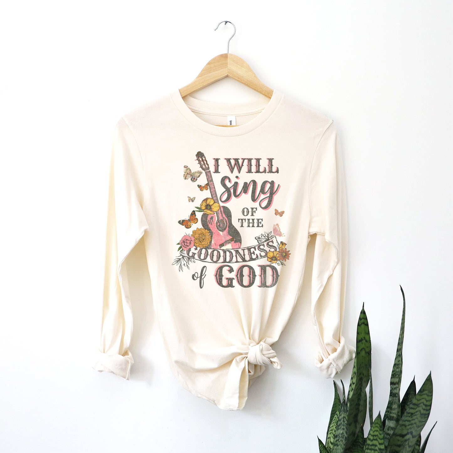 Sing The Goodness Of God | Long Sleeve Crew Neck