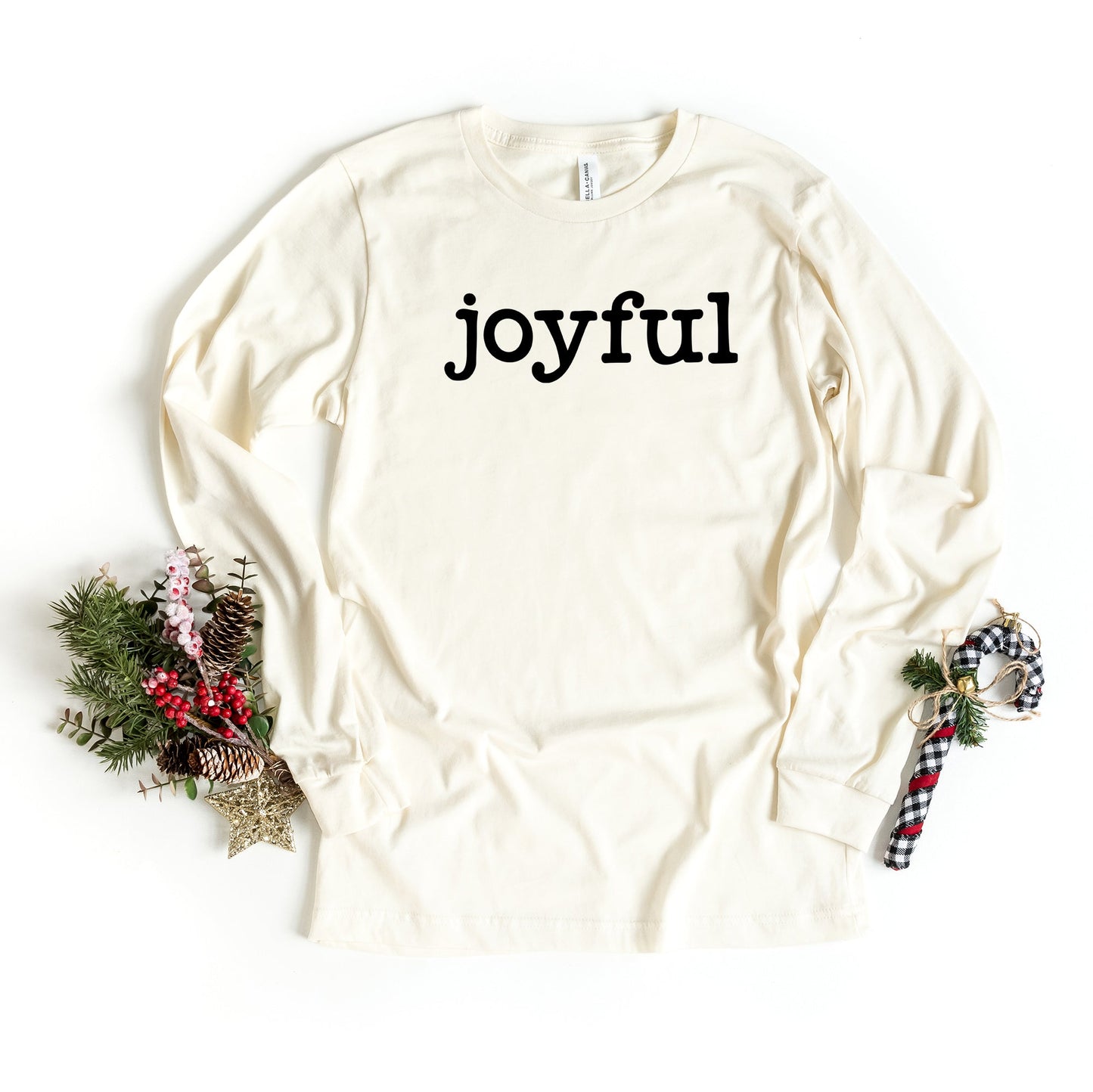 Joyful Bold | Long Sleeve Crew Neck