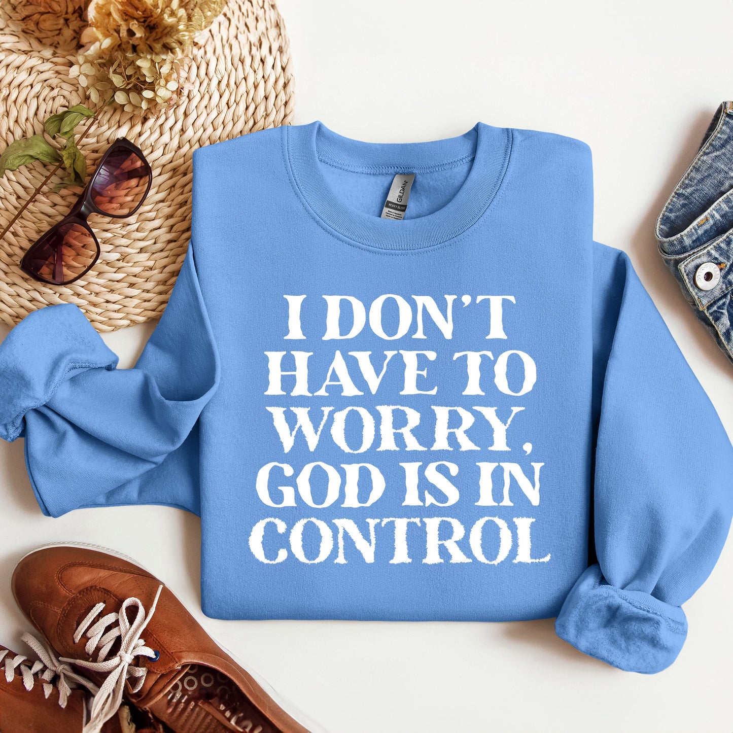 God is in Control | Sweatshirt