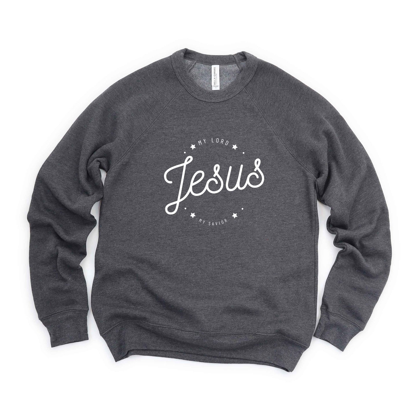 Jesus My Lord My Savior | Bella Canvas Premium Sweatshirt