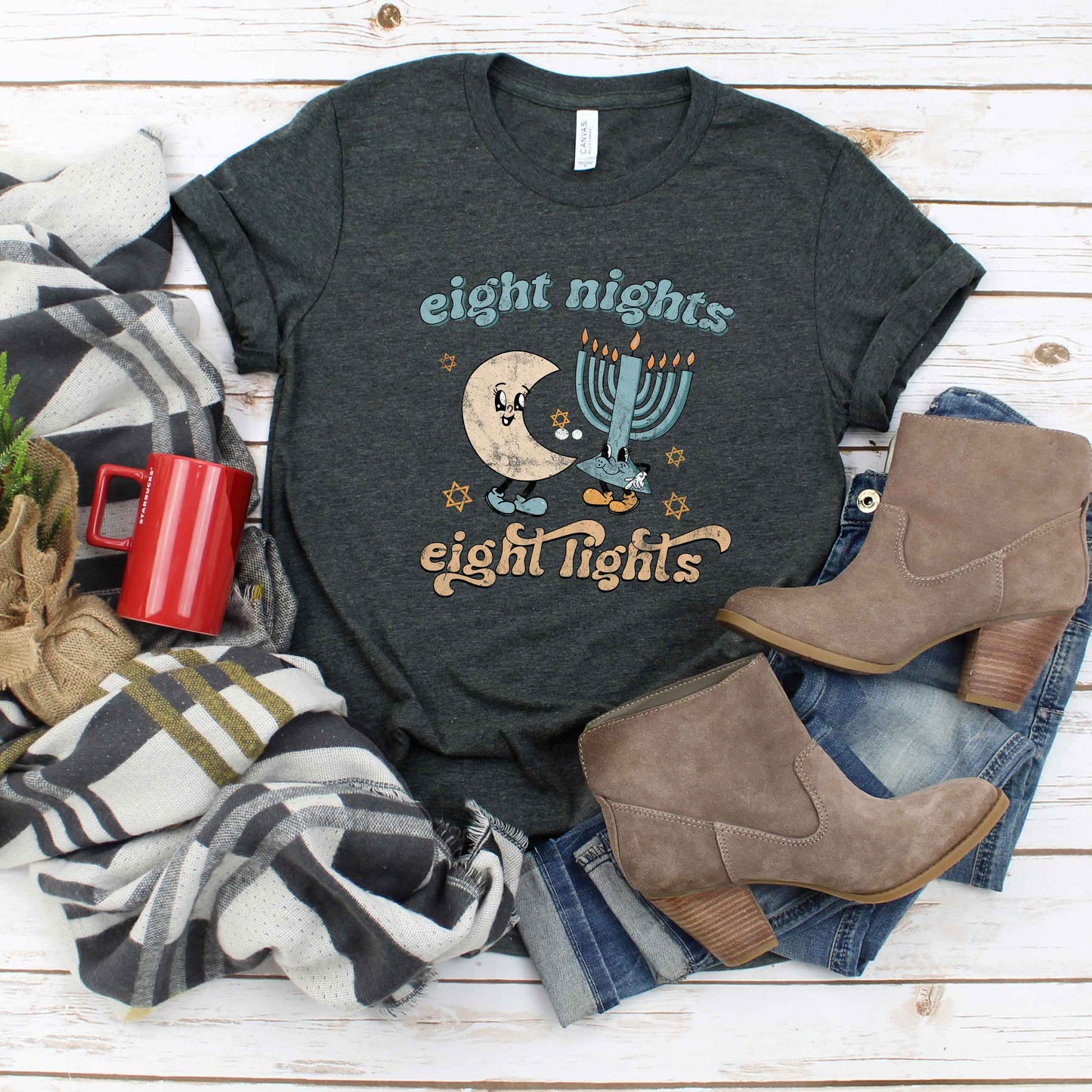 Eight Nights | Short Sleeve Crew Neck