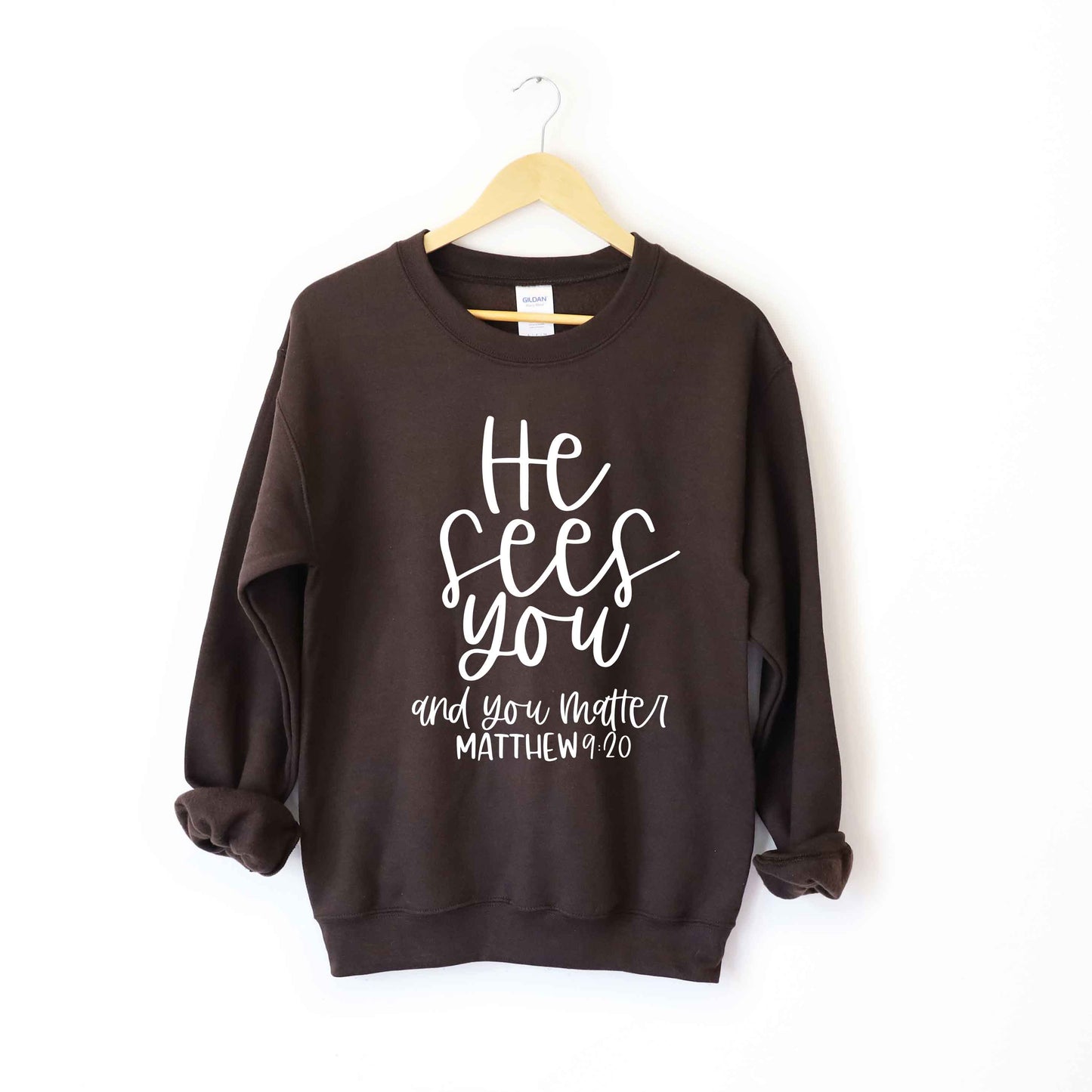 He Sees You | Sweatshirt